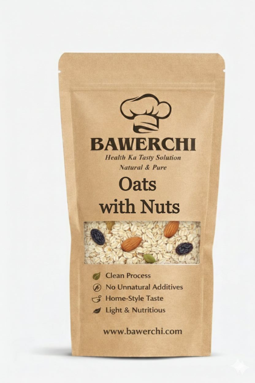 Oats with nuts